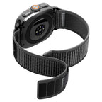Spigen Athlex Air dirželis Samsung Galaxy Watch Ultra 47mm - juodas ir pilkas -- Samsung Galaxy Watch Ultra
