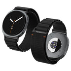 Spigen WBF1 dirželis Samsung Galaxy Watch 40/44/46 mm - juodas -- Samsung Galaxy Watch