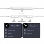Tech-Protect Ultraboost Core G3 USB-C laidinės ausies aušinės - Balta -- Headphones