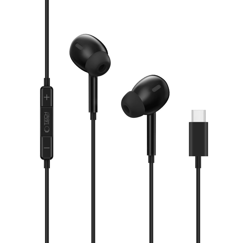 Tech-Protect Ultraboost Core G3 USB-C laidinės ausies aušinės - Juoda -- Headphones