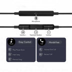 Tech-Protect Ultraboost Core G3 USB-C laidinės ausies aušinės - Juoda -- Headphones