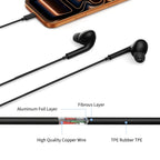 Tech-Protect Ultraboost Core G3 Mini Jack laidinės ausies aušinės - Juoda -- Headphones