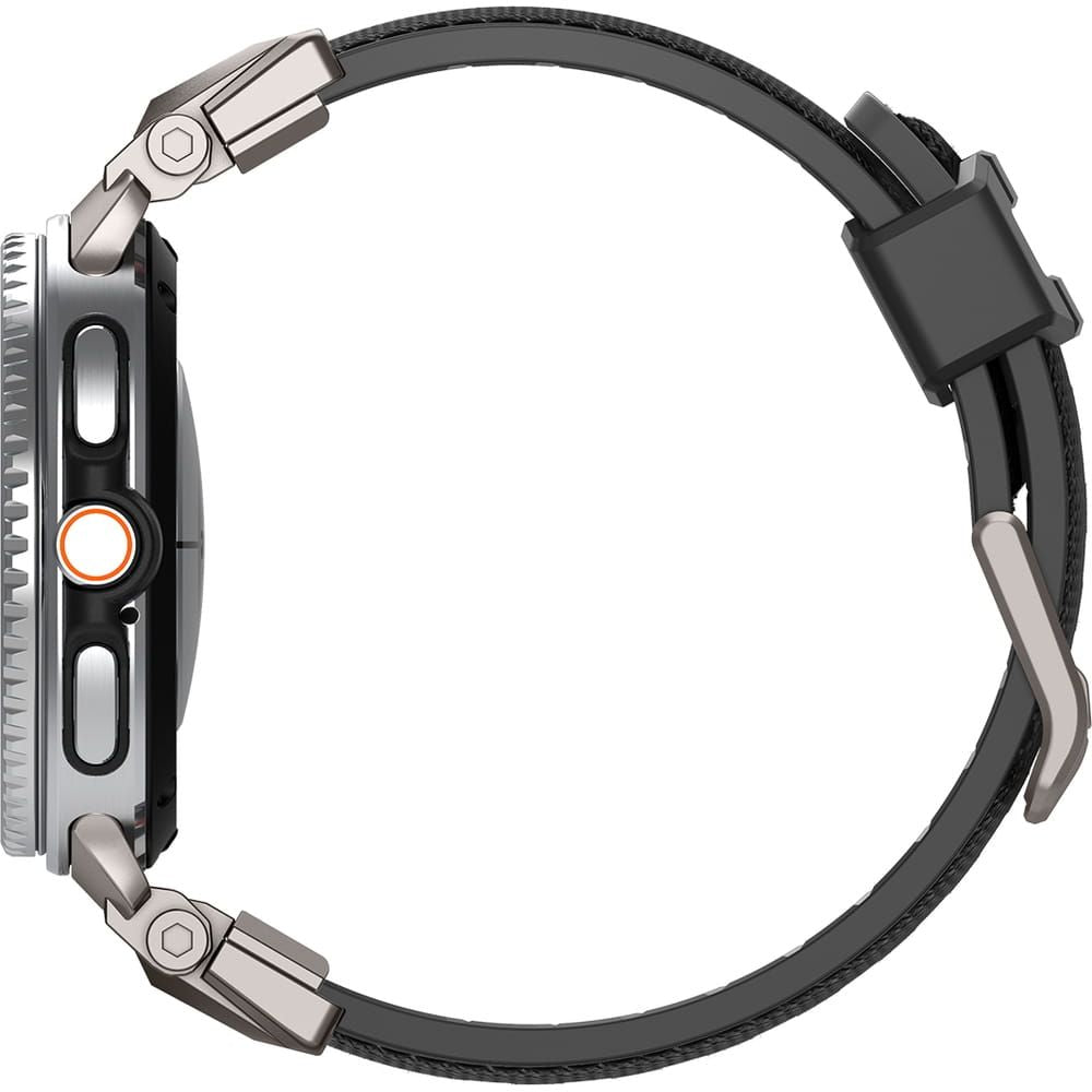 Spigen DuraPro Armor dirželis Samsung Galaxy Watch 40/44/46 mm - juodas -- Samsung Galaxy Watch