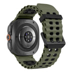Tech-Protect Iconband Pro Samsung Galaxy Watch Ultra 47mm - žalia/juoda -- Samsung Galaxy Watch Ultra