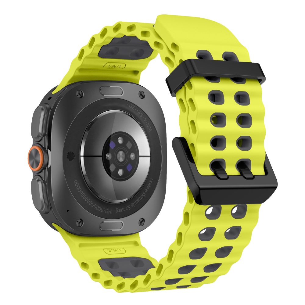 Tech-Protect Iconband Pro Samsung Galaxy Watch Ultra 47mm - Lime-pilka -- Samsung Galaxy Watch Ultra