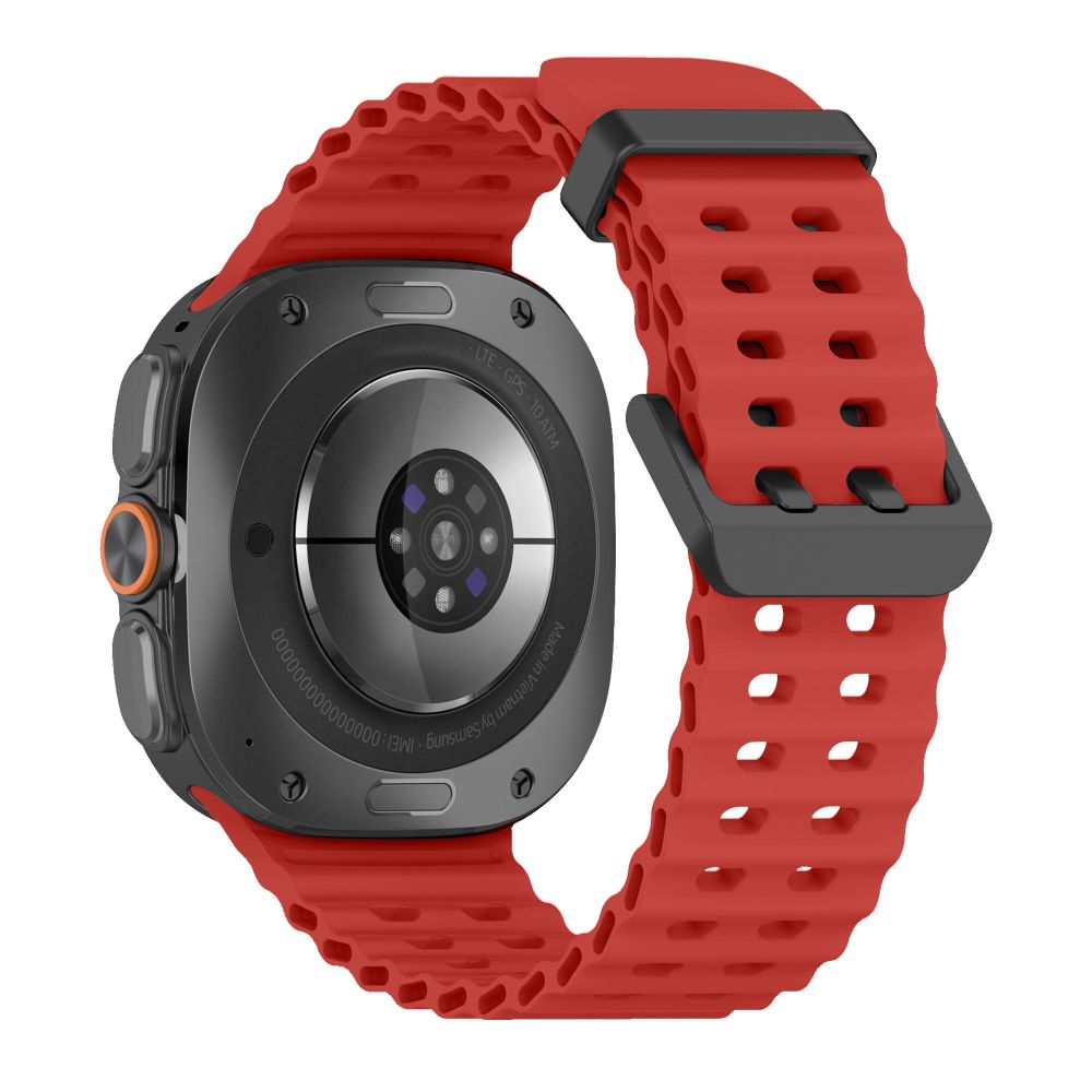 Tech-Protect Iconband Pro dirželis Samsung Galaxy Watch Ultra 47mm - Raudona -- Samsung Galaxy Watch Ultra