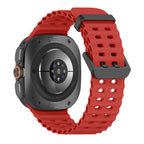 Tech-Protect Iconband Pro dirželis Samsung Galaxy Watch Ultra 47mm - Raudona -- Samsung Galaxy Watch Ultra