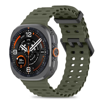 Tech-Protect Iconband Pro Samsung Galaxy Watch Ultra 47mm - Tamsi žalia -- Samsung Galaxy Watch Ultra