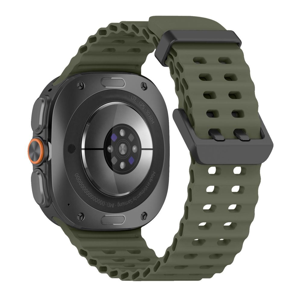 Tech-Protect Iconband Pro Samsung Galaxy Watch Ultra 47mm - Tamsi žalia -- Samsung Galaxy Watch Ultra