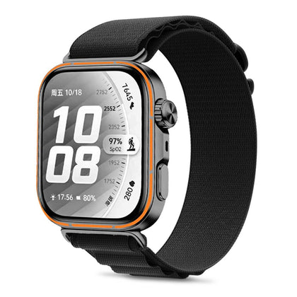 Tech-Protect Nylon Pro dirželis Huawei Watch Fit 3 / 4 / 4 Pro / 5 / 5 Pro - juodas -- Huawei Watch Fit 3 / Huawei Watch...
