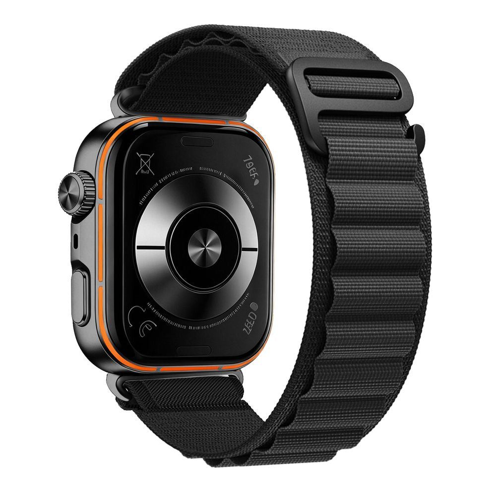Tech-Protect Nylon Pro dirželis Huawei Watch Fit 3 / 4 / 4 Pro / 5 / 5 Pro - juodas -- Huawei Watch Fit 3 / Huawei Watch...