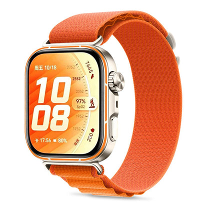 Tech-Protect Nylon Pro dirželis Huawei Watch Fit 3 / 4 / 4 Pro / 5 / 5 Pro - oranžinis -- Huawei Watch Fit 3 / Huawei...
