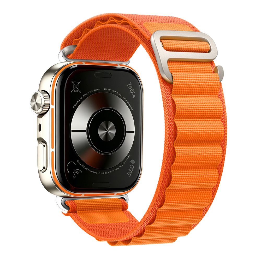 Tech-Protect Nylon Pro dirželis Huawei Watch Fit 3 / 4 / 4 Pro / 5 / 5 Pro - oranžinis -- Huawei Watch Fit 3 / Huawei...