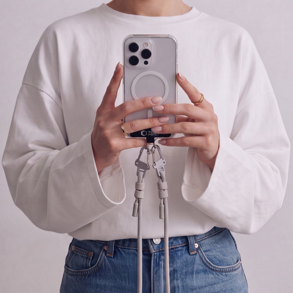 Tech-Protect C5SD virvės kryžminė telefono nuorinė - pilka -- Other phone accessories