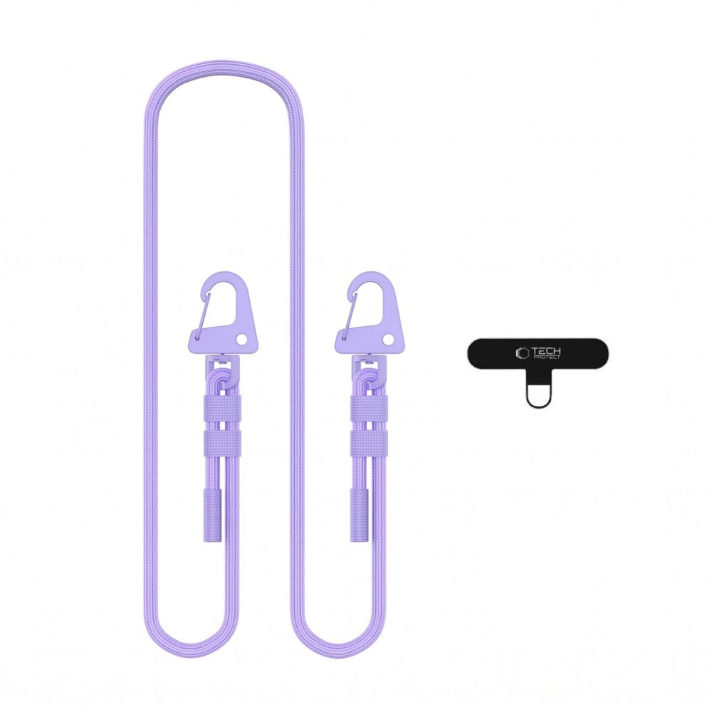 Tech-Protect C5SD virvės kryžminė telefono nuorinė - levandų -- Other phone accessories