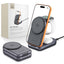 Tech-Protect A53 3in1 MagSafe 25W Qi2.2 Belaidis įkroviklis - Tamsiai pilkas -- Cell phone chargers