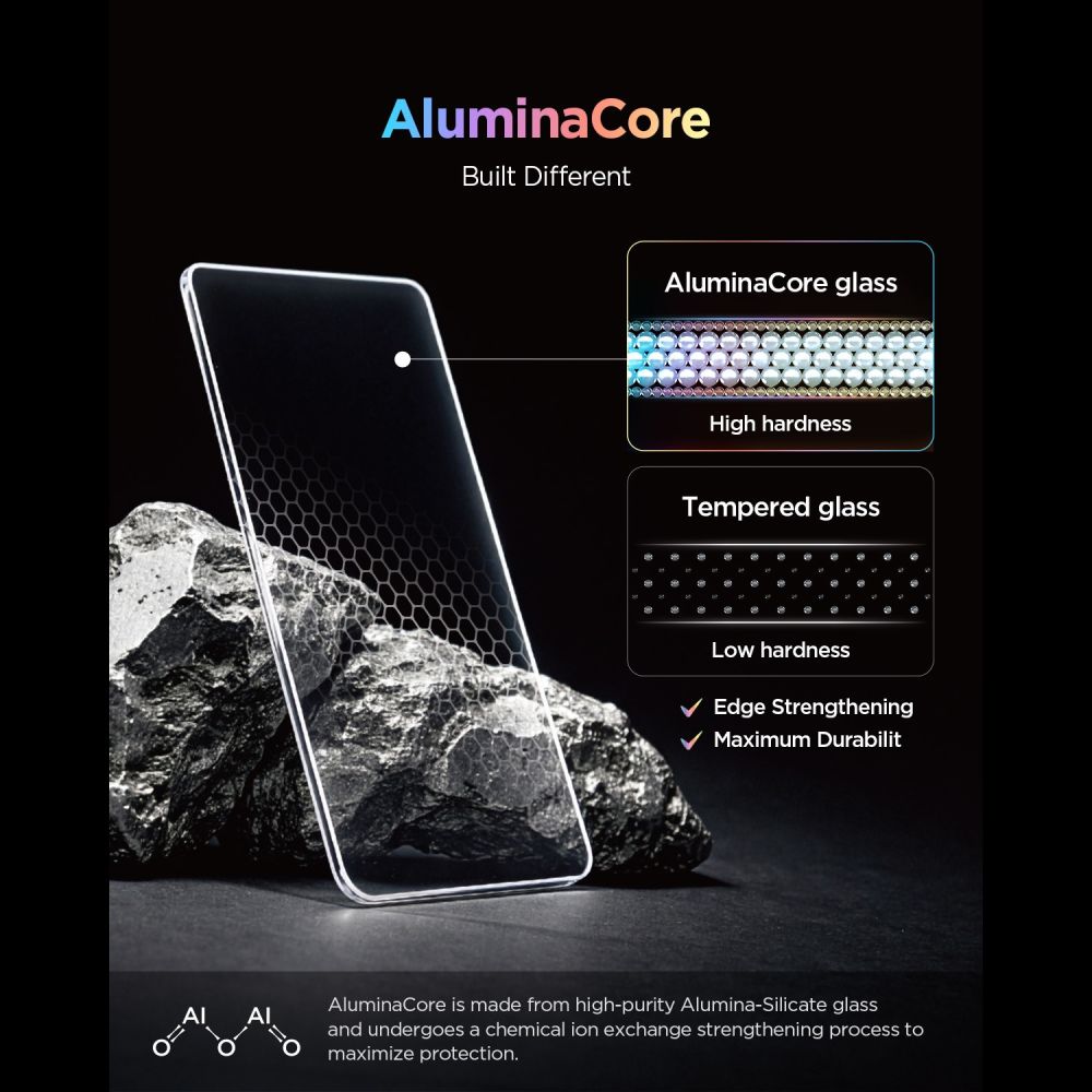 Spigen Glas.tR EZ Fit Pro 2 paketų grūdintas stiklas Nothing Phone 4A Pro -- Nothing Phone (4a) Pro