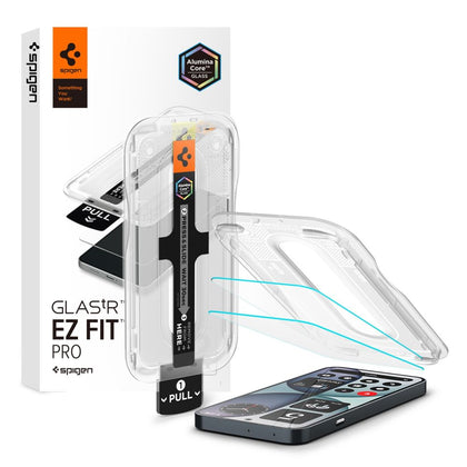 Spigen Glas.tR EZ Fit Pro 2 paketų grūdintas stiklas Nothing Phone 4A -- Nothing Phone (4a)