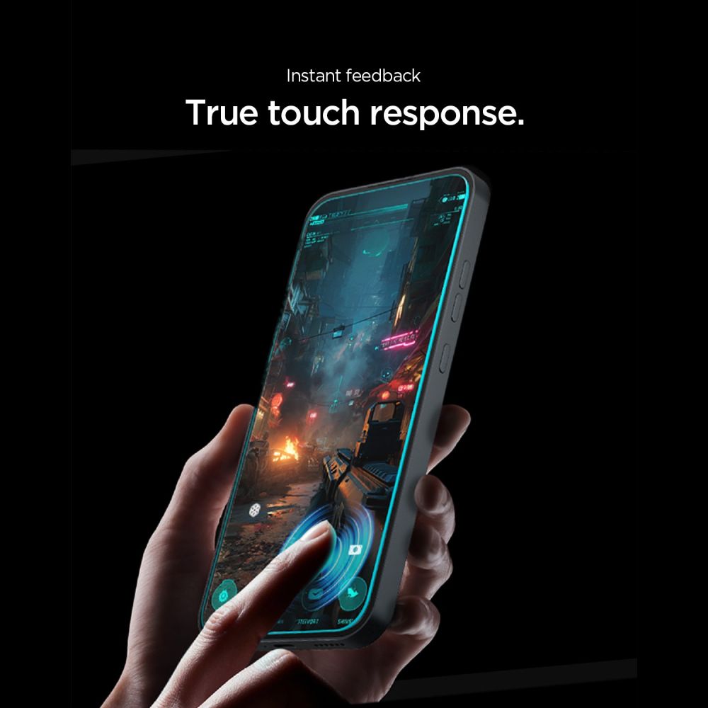 Spigen Glas.tR EZ Fit Pro 2 paketų grūdintas stiklas Nothing Phone 4A -- Nothing Phone (4a)