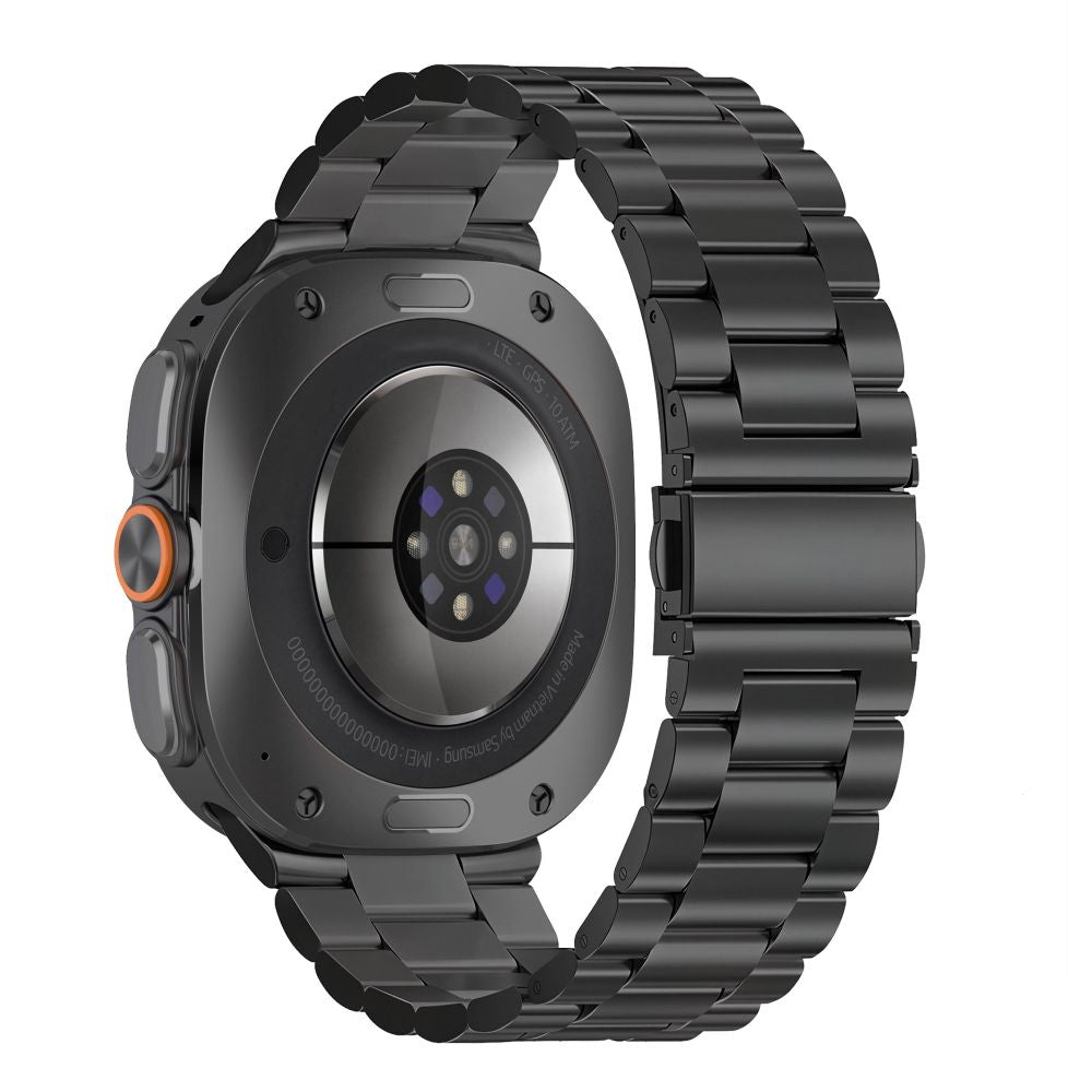 Tech-Protect Nerūdijančio plieno apyrankė Samsung Galaxy Watch Ultra 47mm - Juoda -- Samsung Galaxy Watch Ultra