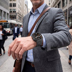 Tech-Protect Nerūdijančio plieno apyrankė Samsung Galaxy Watch Ultra 47mm - Juoda -- Samsung Galaxy Watch Ultra