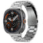 Tech-Protect nerūdijančio plieno apyrankė Samsung Galaxy Watch Ultra 47mm - Sidabro -- Samsung Galaxy Watch Ultra
