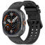 Tech-Protect Silicone Air dirža Samsung Galaxy Watch Ultra 47 mm - Juoda -- Samsung Galaxy Watch Ultra (47mm)