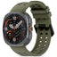 Tech-Protect Silicone Air dirža Samsung Galaxy Watch Ultra 47 mm - Alyvuogių žalia -- Samsung Galaxy Watch Ultra (47mm)