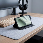 Tech-Protect piniginės dėklas Google Pixel 11 / 11 Pro - matinis juodas -- Google Pixel 11 / Google Pixel 11 Pro