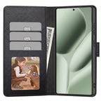 Tech-Protect piniginės dėklas Google Pixel Pro XL - matinis juodas -- Google Pixel Pro XL