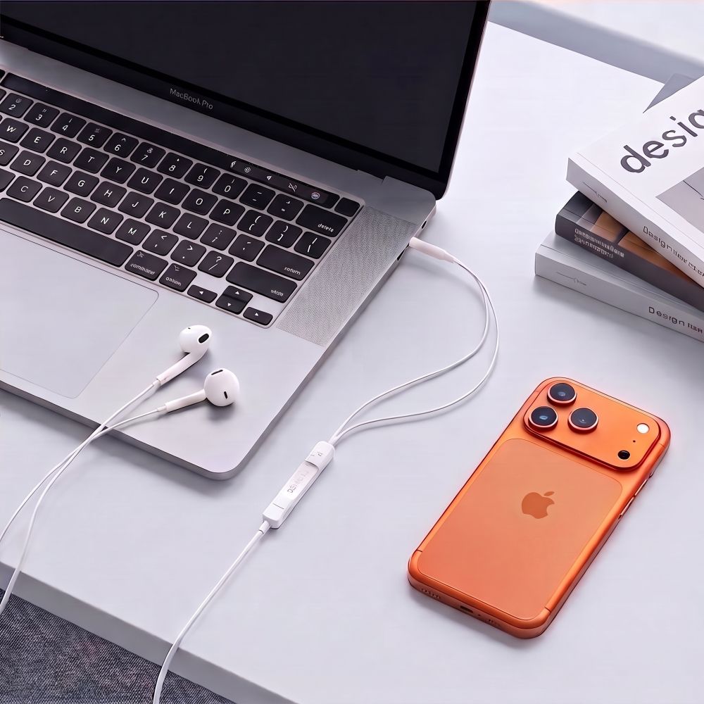 Tech-Protect Ultraboost Core G4 Mini Jack Laidinės ausines - Balta -- Headphones