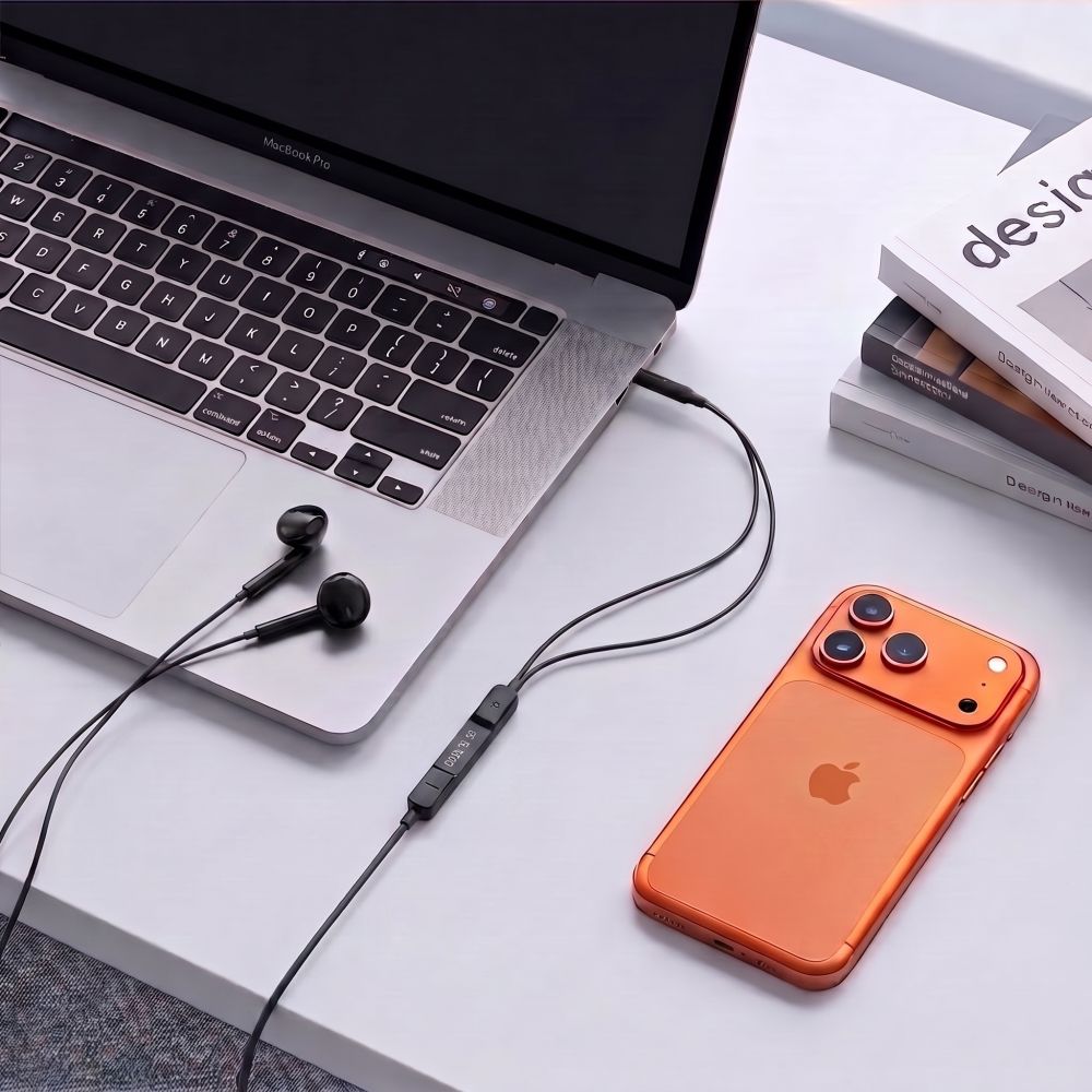 Tech-Protect Ultraboost Core G4 Mini Jack Laidinės ausines - Juoda -- Headphones
