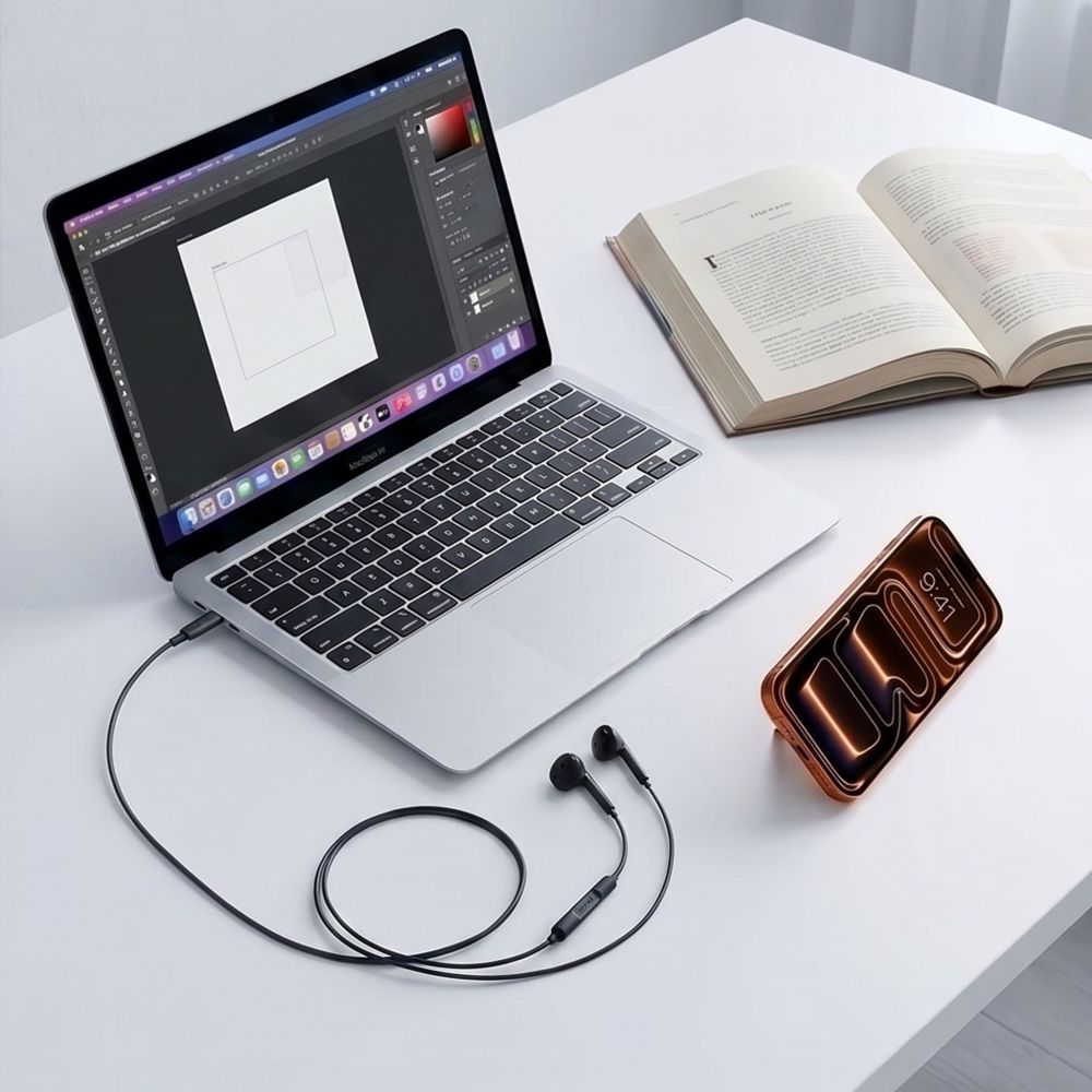 Tech-Protect Ultraboost Core G4 Mini Jack Laidinės ausines - Juoda -- Headphones