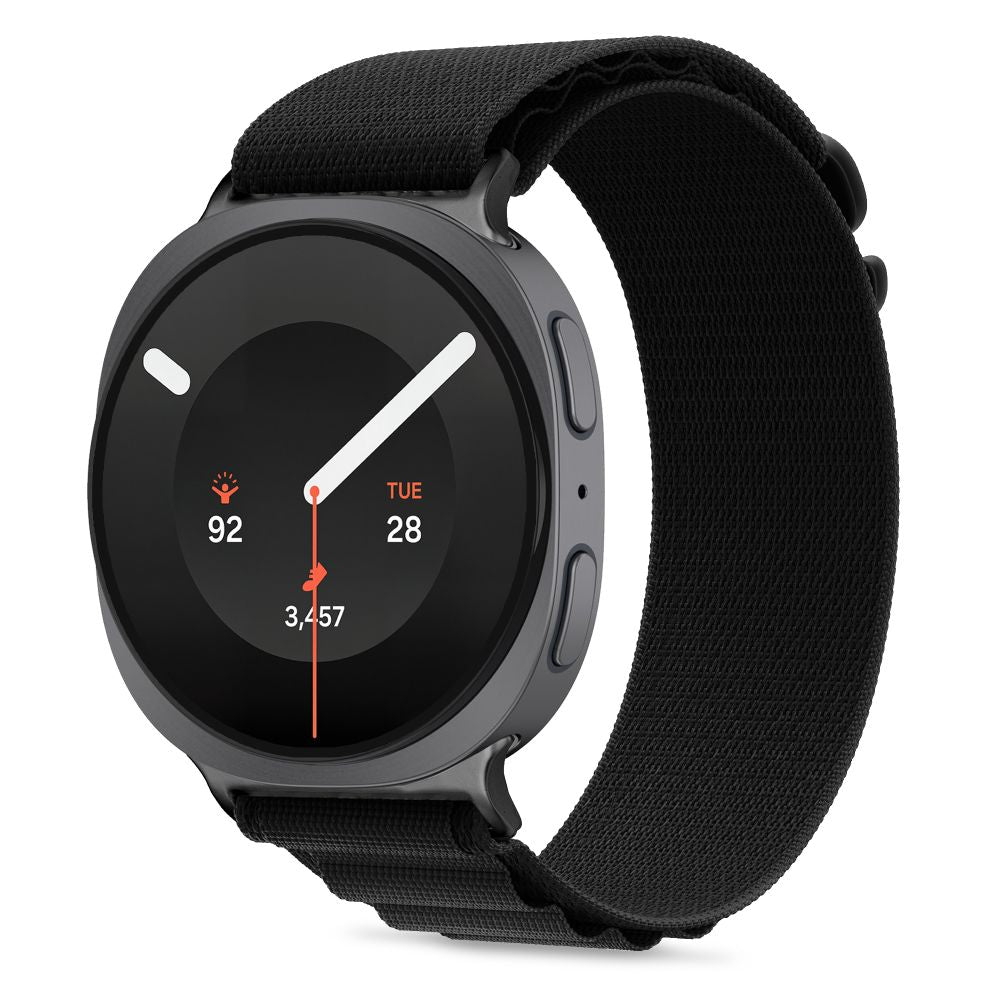 Tech-Protect Nylon Pro dirža Samsung Galaxy Watch 40/44/46 mm - Juoda -- Samsung Galaxy Watch 40/44/46 mm