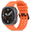 Tech-Protect Silicone Air dirželis Samsung Galaxy Watch Ultra 47mm - Mandarinų oranžinė -- Samsung Galaxy Watch Ultra (47mm)