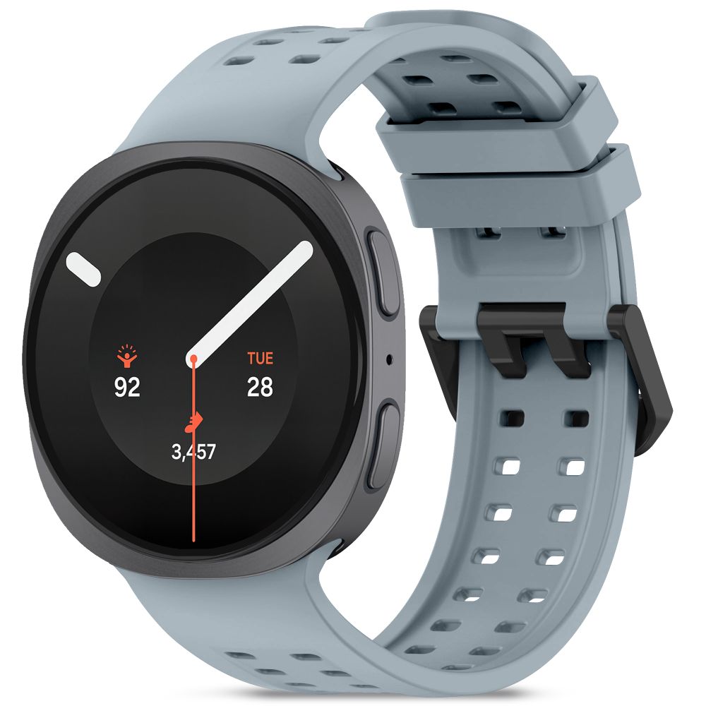 Tech-Protect Silicone Air Strap skirtas Samsung Galaxy Watch 40/44/46 mm - Šviesiai pilka -- Samsung Galaxy Watch 40/44/46 mm