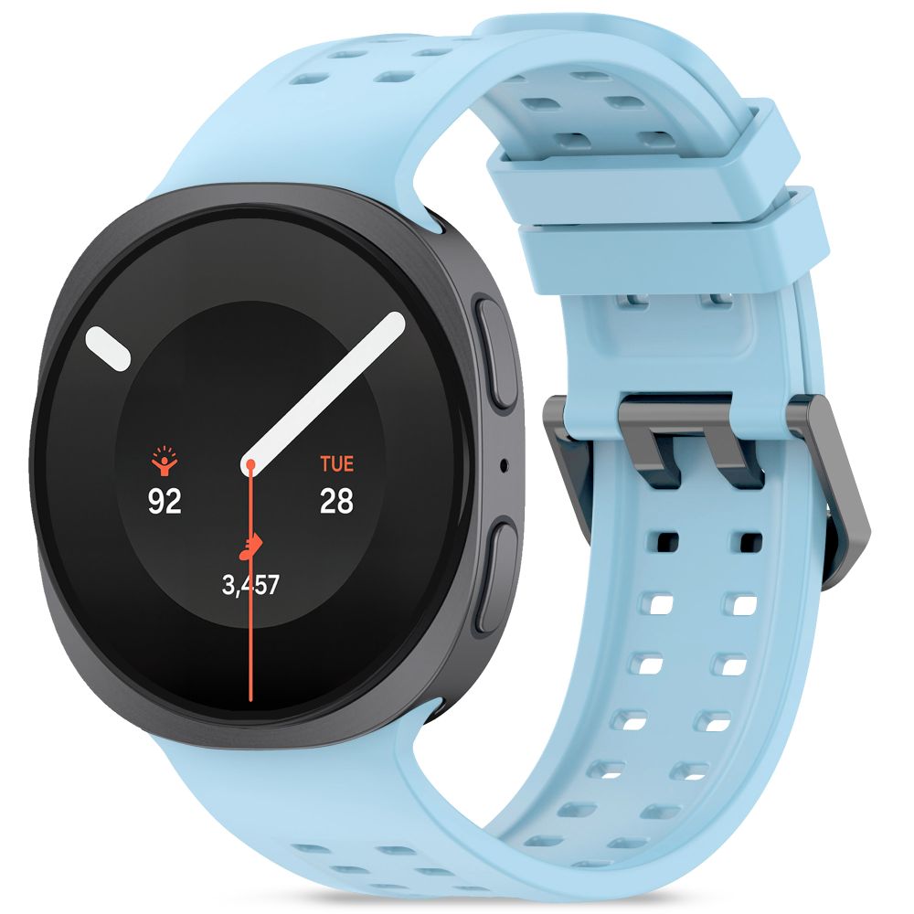 Tech-Protect Silicone Air Strap skirtas Samsung Galaxy Watch 40/44/46 mm - Mėlyna -- Samsung Galaxy Watch 40/44/46 mm