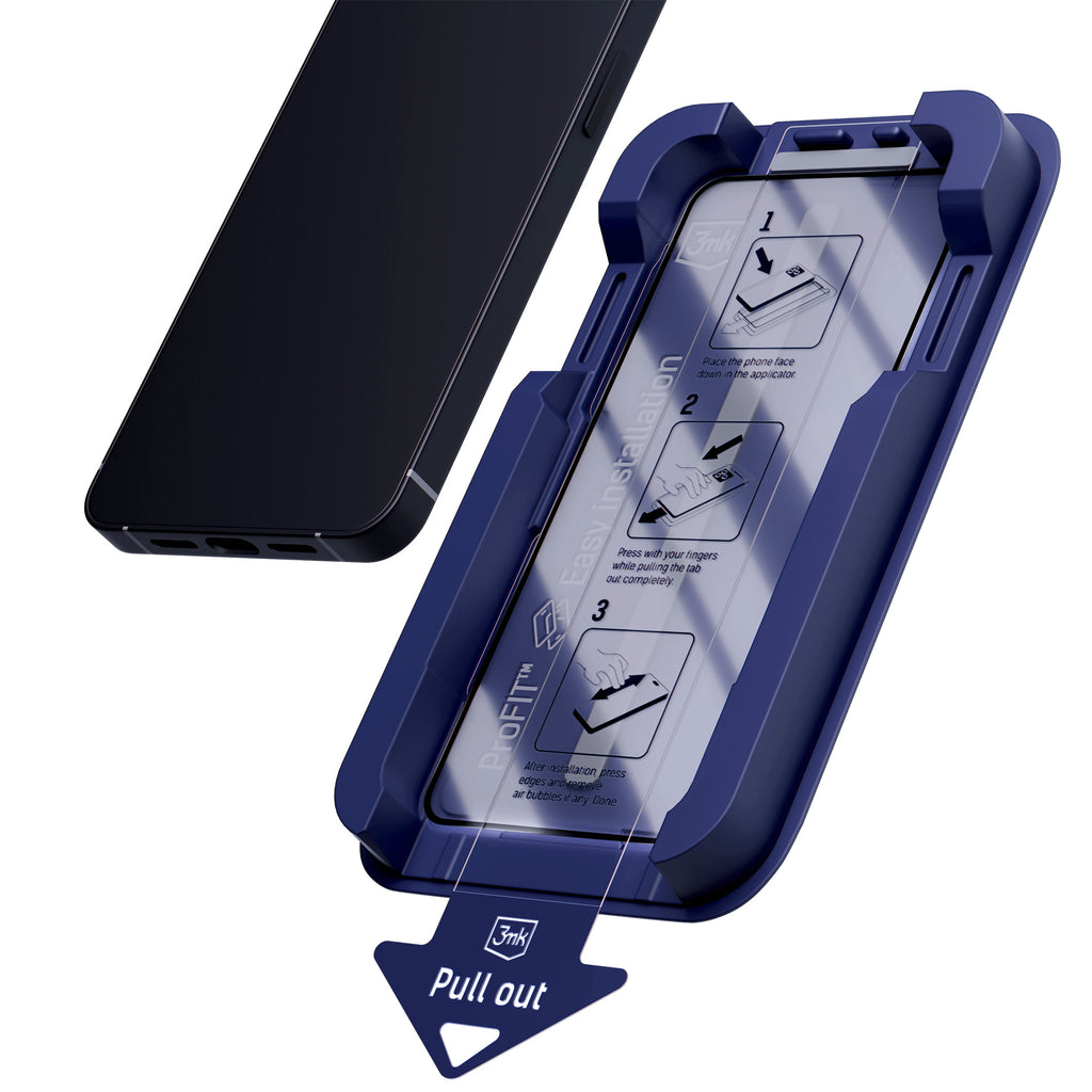3mk Hardglass Max Privacy grūdintas stiklas su aplikatoriumi iPhone 18 Pro -- iPhone 18 Pro