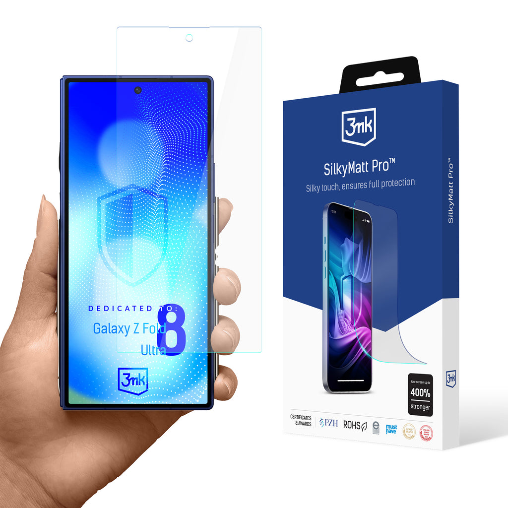 3mk Silky Matt Pro matinė plėvelė Samsung Galaxy Z Fold 8 Ultra -- Samsung Galaxy Z Fold 8 Ultra