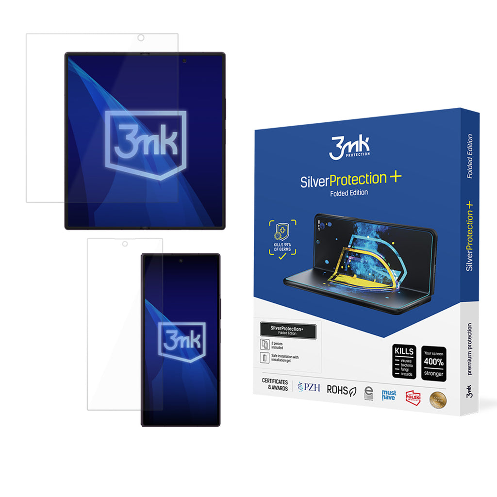 3mk SilverProtection+ Folded Edition apsauginė plėvelė Samsung Galaxy Z Fold 8 Ultra -- Samsung Galaxy Z Fold 8 Ultra