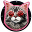 Nimmy Cool&Cute 2.0 Cat Magnetic Phone Holder - Rožinė -- Cell phone holders