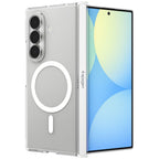 Spigen AirSkin Zero MagFit MagSafe dėklas Samsung Galaxy Z Fold 8 Ultra - skaidrus ir baltas -- Samsung Galaxy Z Fold 8 Ultra
