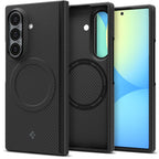 Spigen AirSkin Aramid MagFit MagSafe dėklas Samsung Galaxy Z Fold 8 Ultra - Juodas -- Samsung Galaxy Z Fold 8 Ultra