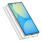 Spigen Ultra Hybrid Pro MagSafe dėklas Samsung Galaxy Z Fold 8 Ultra - Skaidrus ir baltas -- Samsung Galaxy Z Fold 8 Ultra