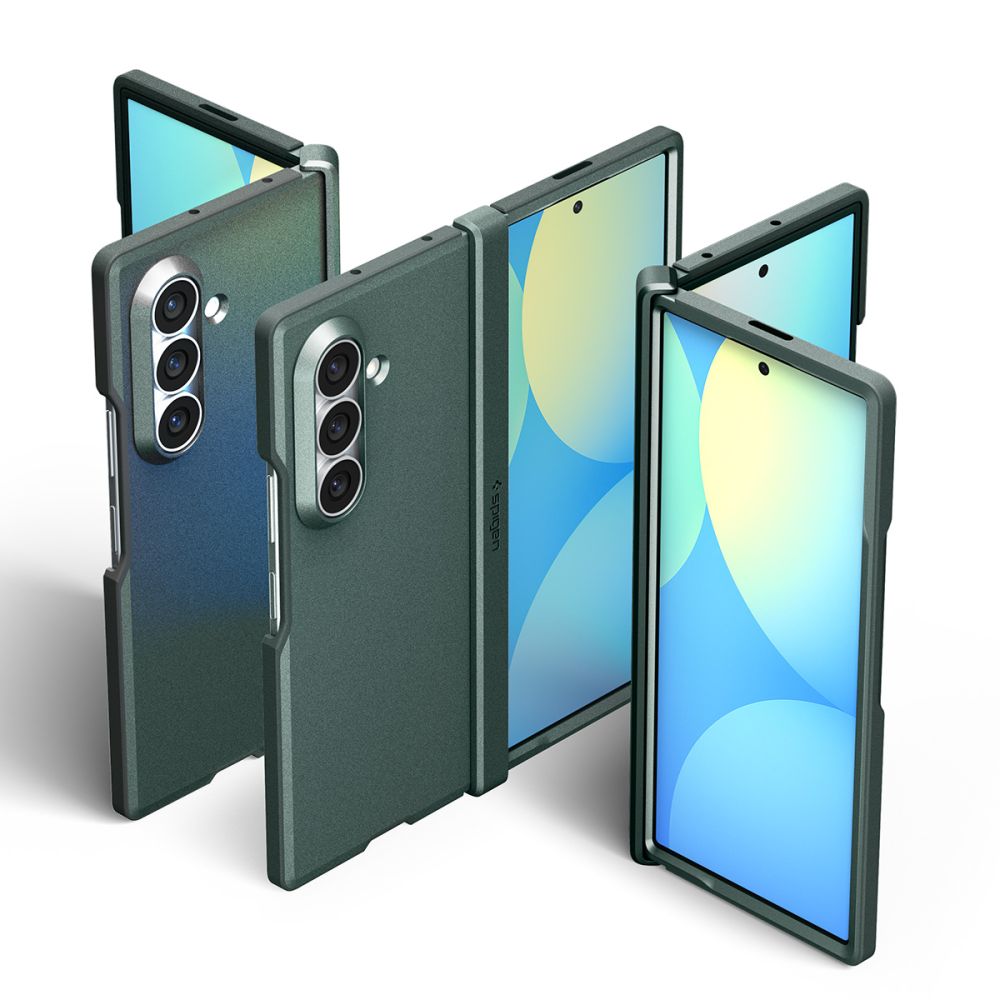 Spigen Tough Armor Pro MagFit MagSafe dėklas Samsung Galaxy Z Fold 8 Ultra - Tamsiai žalia -- Samsung Galaxy Z Fold 8 Ultra
