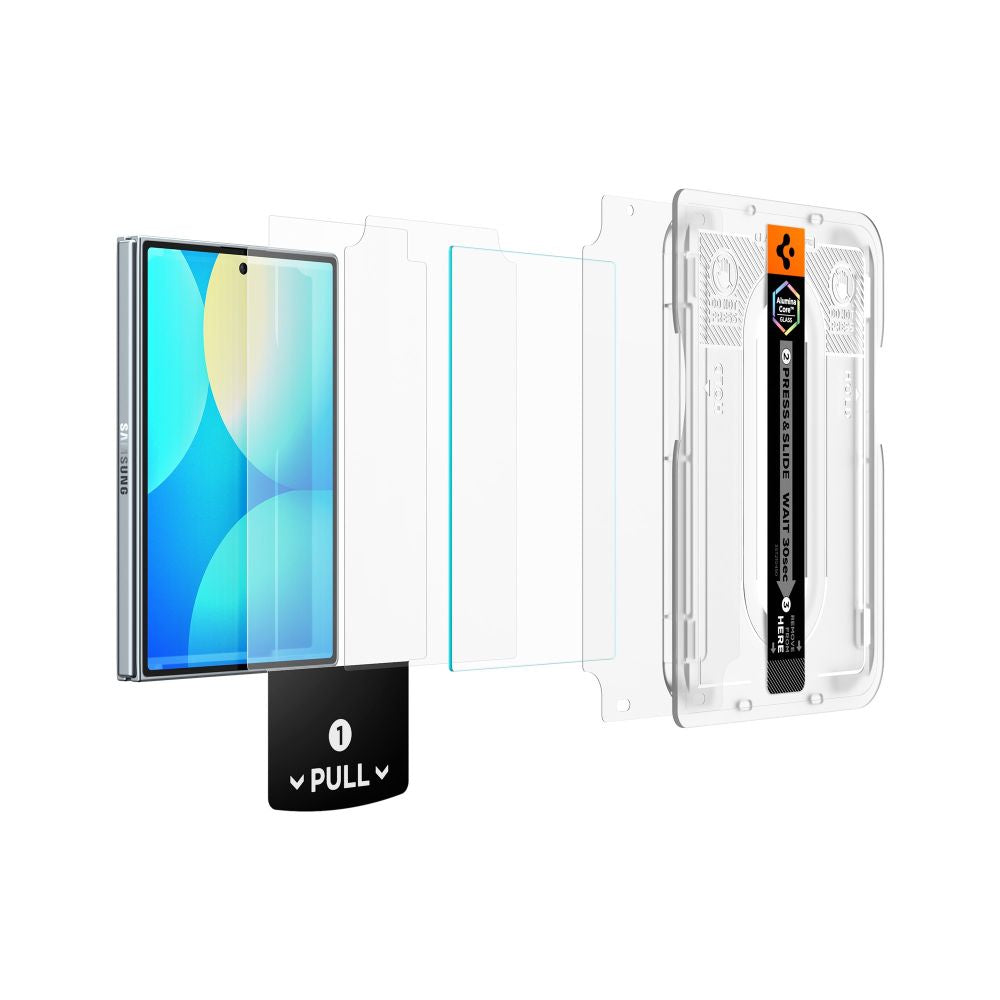 Spigen Glas.tR EZ Fit Pro HD grūdinta stikla Samsung Galaxy Z Fold 8 -- Samsung Galaxy Z Fold 8