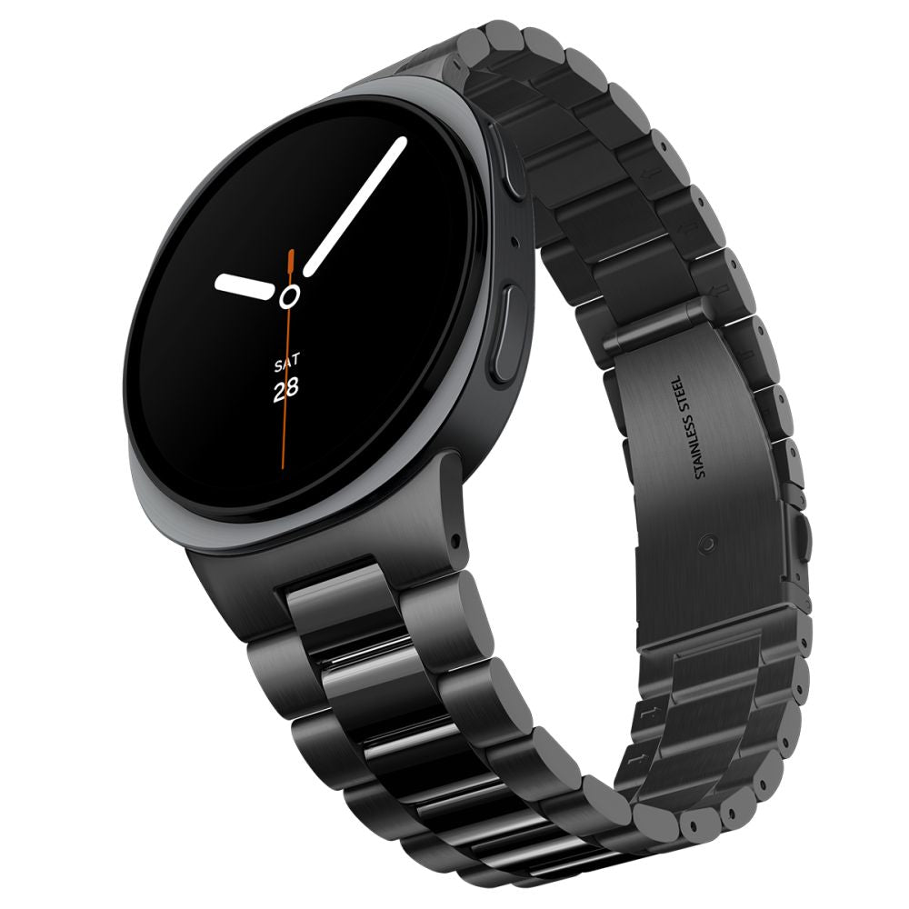 Spigen Modern Fit Band 316L apyrankė Samsung Galaxy Watch 40/44/46 mm - Juoda -- Samsung Galaxy Watch