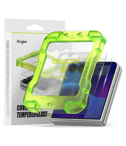 Ringke Cover Display Pro 2 paketų grūdintas stiklas Samsung Galaxy Z Flip 8 -- Samsung Galaxy Z Flip 8