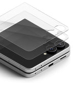 Ringke Cover Display Pro 2 paketų grūdintas stiklas Samsung Galaxy Z Flip 8 -- Samsung Galaxy Z Flip 8