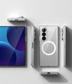 Ringke Fusion Magnetic Magsafe Case Samsung Galaxy Z Fold 8 Ultra - skaidri -- Samsung Galaxy Z Fold 8 Ultra